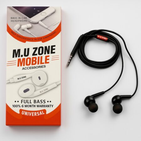 M U Zone earphones/ Super bassSpeakWire